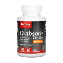 자로우 포뮬러스 Q-absorb 코엔자임Q10 코큐텐 100mg 60소프트젤 유비퀴논, 1개, 기본