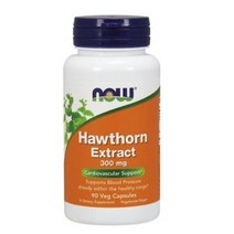 나우푸드 호손 추출물 300mg 베지 캡슐 비건 글루텐 프리, 90개입, 4개