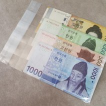 다팩몰 돈봉투 용 돈비닐 OPP봉투 용돈 10장 지폐비닐 투명봉투, 본상품