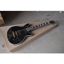 기타 22 제품 로즈 우드 지판 골드 액세서리 블랙 일렉트릭, [01] Black, [01] 39 인치