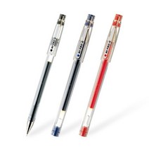 파이롯트 하이테크-C 중성 펜 잉크 0.4mm 흑 청 적, 4개, 블루