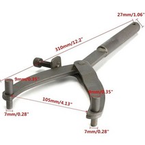 오토바이 엔진 부품 바이크 카브레타 공구 범용 variator 클러치 제거 홀더 수리, 없음