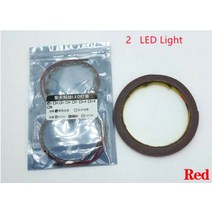 듀얼 트론 천둥 울트라 DT3 독수리 거미 Kaabo 전기 스쿠터 수정 액세서리에 대한 무선 휠 허브 라이트, 02 Light strip Red