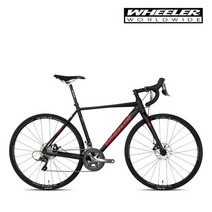 휠러 RWA100D 시마노 클라리스 디스크 로드자전거, 블랙, 완조립, 510