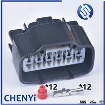12 핀 90980-11151 90980-11664 1JZ 2JZ-GTE 엔진 점화기 커넥터 모터 액추에이터 기어 리티밍 플러그 Toy, 01 1 set of female, 01 Plug with terminal
