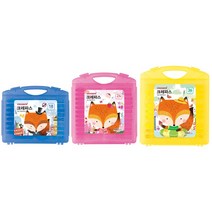 (모나미)모니주 크레파스 가방파스 18색/24색/36색, 모니주 크레파스 18색-옐로우