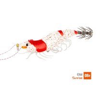 인공 하드 미끼 오징어 지그 후크 10g 수평형 야광 물갈퀴 문어 에기 루어 움직이는 낚시 바다 나무 새우