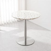 테라조 700 원형 사각 식스 스테인 인테리어 테이블, 사각_18T