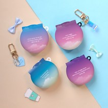 주문제작 스카이 톤프리 케이스 키링증정 HBS-TFN4 TFN5 TFN6 TFN7, 톤_프리_케이스_행복한_스카이, 하단케이스_화이트