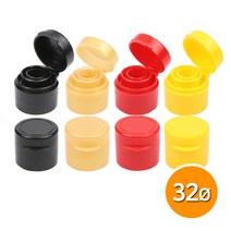 32파이 원터치캡(대) 1개 기름병뚜껑 오일병캡, 레드