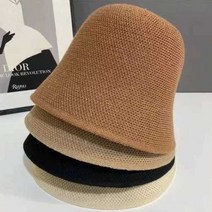 마음이_ 빅사이즈 여름 밀짚모자 벙거지 여성 버킷햇 썬캡 여성모자 야외활동모자 여름모자