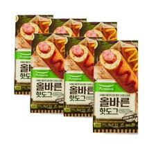 올바른핫도그 75g 5입x6봉(총30개)