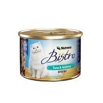 뉴트리나 비스트로캔 160g 고양이간식, 참치와 멸치