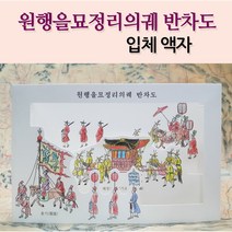 정조의 수원 화성 행차 - 원행을묘정리의궤 반차도 입체 액자 만들기. 역사만들기 이랑 역사 교구 집에서 역사 활동