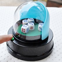 자동 주사위게임기/술잔돌리기/복불복게임/주사위게임/파티용품/캠핑/야유회/동호회, 자동 주사위게임기-칼라랜덤