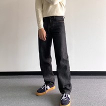 몬브 / 셀비지데님 남자흑청바지 남자생지데님.