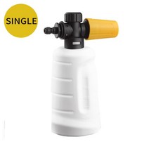 700ml 스노우 폼 랜스 압력 와셔 폼 생성기 용 세차용 리튬 배터리 클리닝 건 14 빠른 연결, 하나의