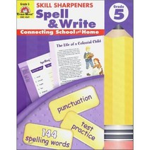 SKILL SHARPENERS Spell & Write 5, Evan-Moor Educational Publi...