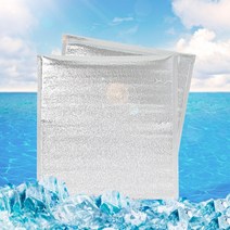 보냉팩 간편 은박 30x30cm 50p세트 접착식 보냉봉투, 상세페이지 참조