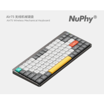 NuPhy Air75 기계식키보드 iPad/Win/Mac 핫스왑 가능, 상세이페이지 참고, 상세이페이지 참고, Air75 패키지A Tea Shaft