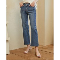 헤지스레이디스 [21SS 헤지스 여성]네이비 워싱 부츠컷 데님팬츠_HSPA1B405N3