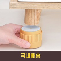 가구발 가구다리 받침대 책상 높이기 침대 발통 높이조절발 높이조절 받침대, 브라운, 대형(60x100), 1세트(4개입)