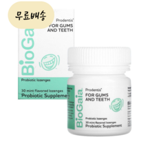 바이오가이아 유산균 프로덴티스 30정 검 앤 티스 민트맛 1병, 1개, 30개