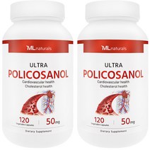 마이라이프 내추럴스 폴리코사놀 50mg, 120정, 2개