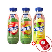 스내플 3종(PET) 473ml 12개 종이비누(50P) 사은품증정(애플+키위스트로베리+레몬티), 상세페이지 참조, 상세페이지 참조