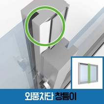 창틈이 창문 바람막이 문풍지, 1개