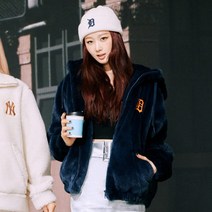 [국내 매장판] MLB 베이직 후드 에코퍼 점퍼3AFDB0926-46NYD 300564