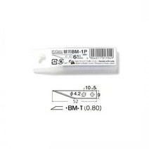 NT커터 BM-1P 아크릴 커터날 6ea, 없음