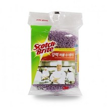 3M 스카치브라이트 강력퍼플(2매입) 수세미, 쿠팡 1, 쿠팡 2매입