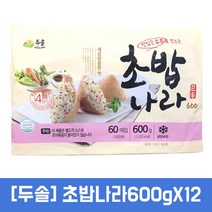 두솔 초밥나라 600gX12개, 12개, 600g