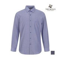 [브루노바피(남성)] [TREMOLO] 남성 스트라이프 패턴 셔츠_TGBTLWS1151