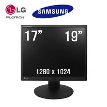 17인치 19인치 모니터 삼성 LG CCTV 및 업무용 LCD 중고, 19인치 삼성 1940R(RGB+DVI/피봇)