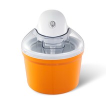 아이스크림기계 철판아이스크림기계 빙수메이커 220v, 주황색
