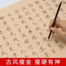 붓글씨첩 선지 서예전용 전용 -133757, 살코기[시사] 40장, 레터링 세트 [레터링 슬림 금체 전용 붓 잉크 펠트