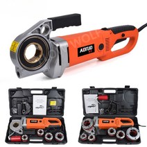 전동 나사가공기 휴대용 파이프머신 미싱기 오토 다기능 자동 파이프야마 레딩머신 유용한, 2300W절단전기스레딩기계패키지