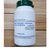 오피스안 Sodium hydrogen Carbonate NaHCO3 탄산수소나트륨 화)450G 중조 중탄산나트륨 베이킹소다 시약