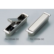 스가츠네 SUGATSUNE 매립형 손잡이 레버 풀핸들 FH-100AK FH-100BK 가구철물, FH-100BK-00