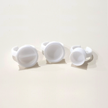 반영구재료 색소반지 링컨테이너, 50개입, 듀얼