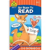 스쿨존 - Get Ready to Read! Workbook Ages 5 7 Kindergarten 1st Grade Alphabet Letter-Sound Recognit