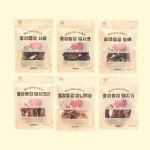 드룰린 즐겅즐겅 돼지 6종 돼지귀 꼬리 등뼈 미니족발 콜라겐 관절 피부 기력회복 강아지 간식, 미니족발 200g