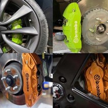 캘리퍼 스티커 brembo 스티커 브레이크 스티커, 브렘보 블랙 M