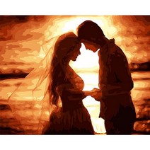 HANDONG 인물 유화 DIY 명화 반고흐 손으로 그리기 예술품 인테리어 예수 천사, PO033