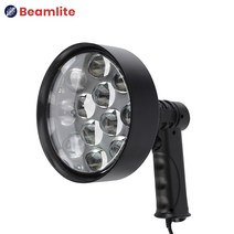 HH04 시거잭 써치라이트 3500루멘 차량용 선박용 DC 휴대용 서치라이트 손전등, 단품없음