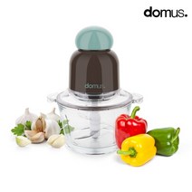 도무스 글라스 볼 쵸퍼 얼음갈리는 만능 멀티 전동 다지기, 도무스 글라스 볼 쵸퍼 민트브라운