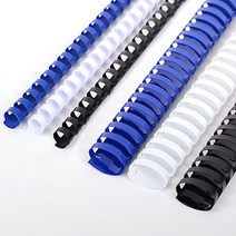쭈bapha_현대오피스 플라스틱링 6mm1BOX-100개(25매이내제본) 제본링 용링 제본기 노트 책제본 와이어링 소모품 책철♥LtMS, ♥LtMS청색
