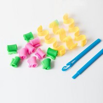 간편 집에서 헤어펌 하는 웨이브컬 셀프파마 긴머리 헤어롤 웨이브세팅기 짧은머리, C세트